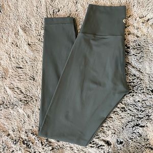 Lululemon Athletica Wunder Under High-Rise Tight 25" *Nulux Teal Size 4